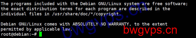 快速安装Debian8 纯净版系统